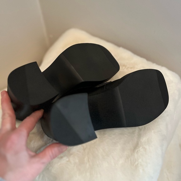 NWOT Just Fab Daria Chunky Heeled Loafer 8 - Picture 5 of 7